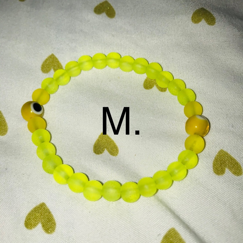 M. Evil Eye Blessed and Beaded Bracelet